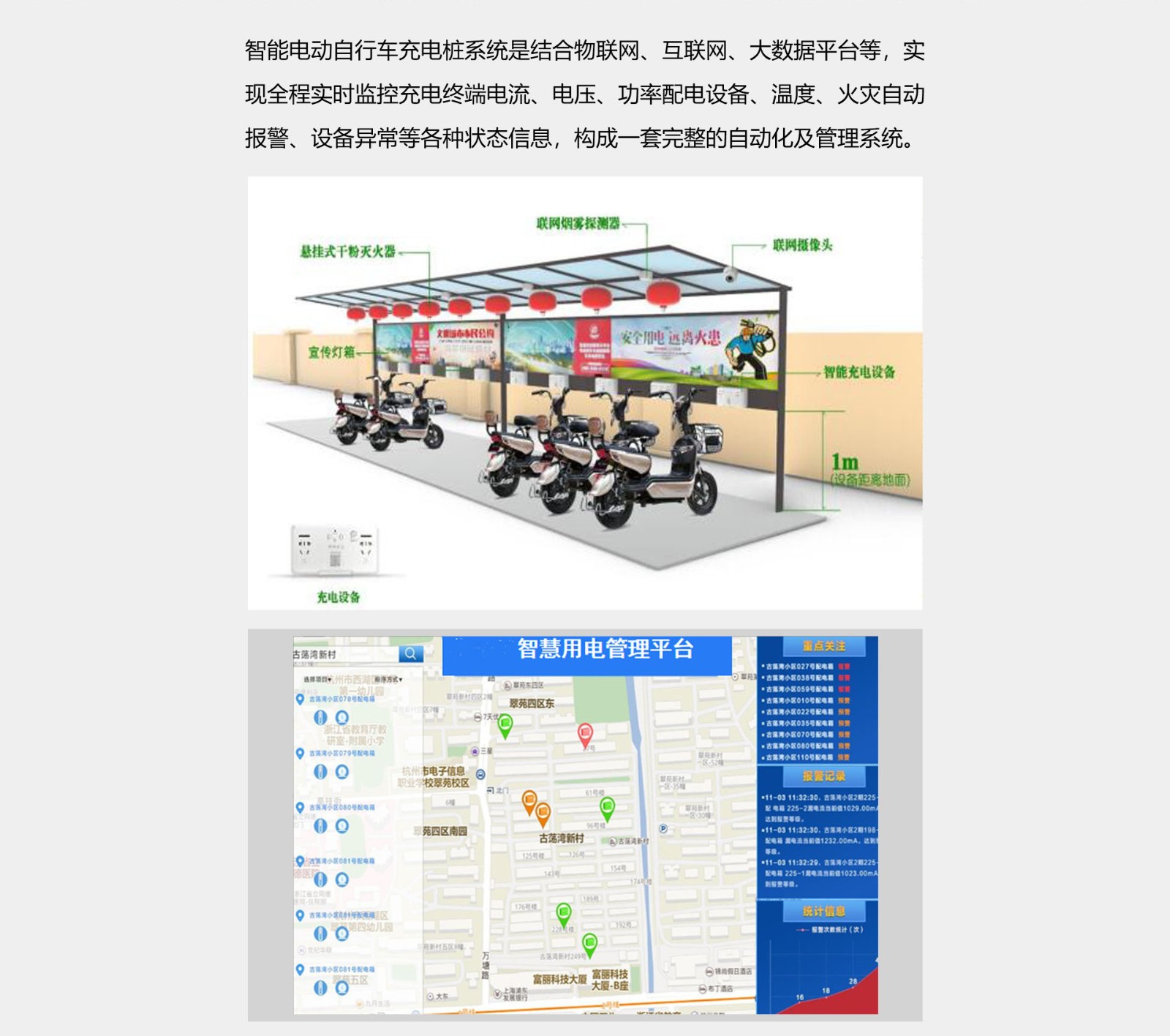 電動(dòng)自行車充電樁解決方案